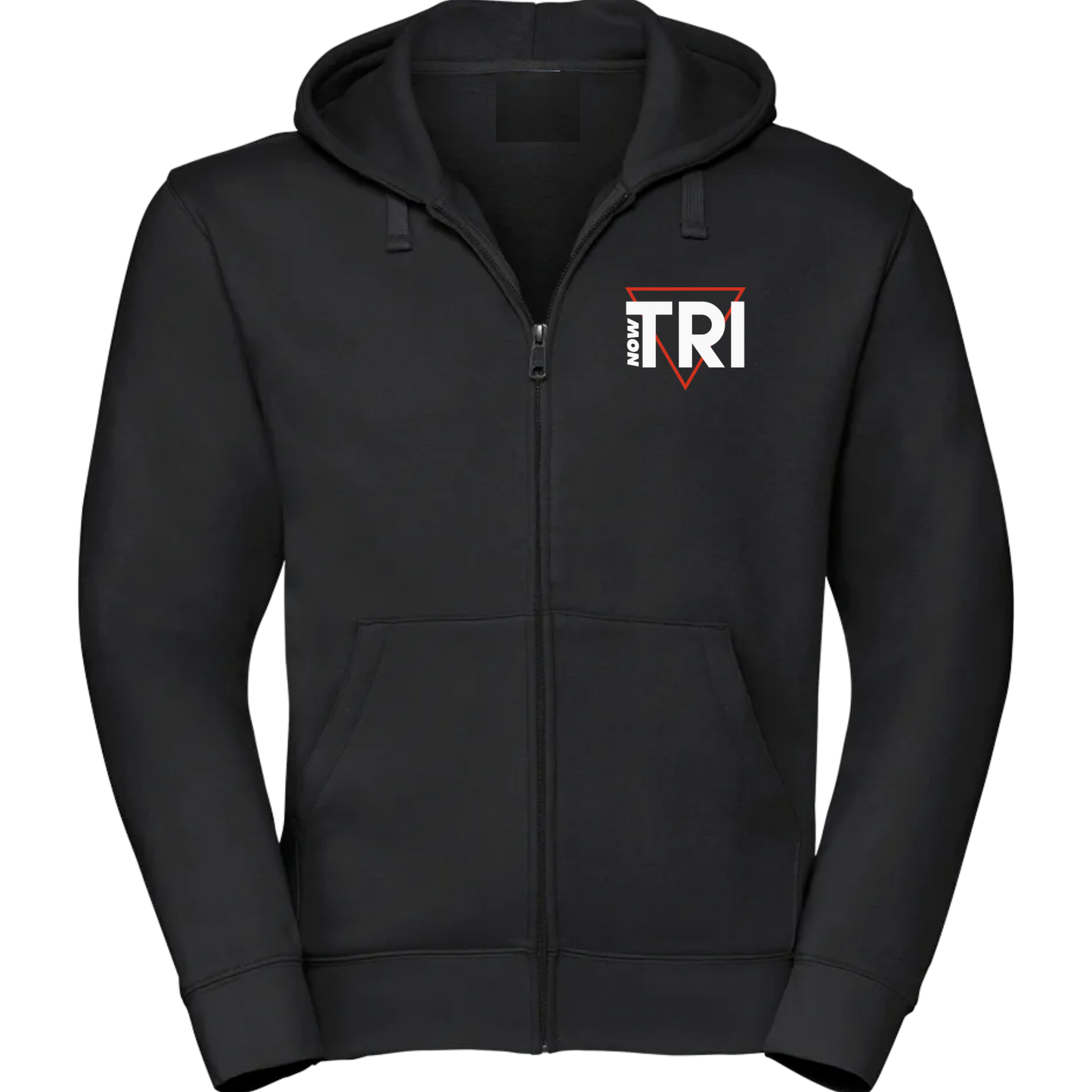 'Don't Think, Just DU' Zip Hoodie